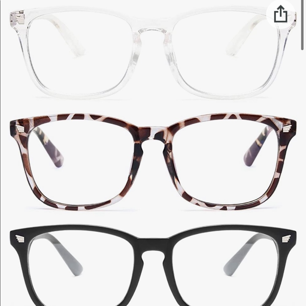 3 Blue Light Blocking Glasses